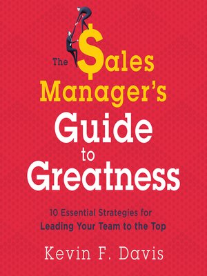 cover image of The Sales Manager's Guide to Greatness